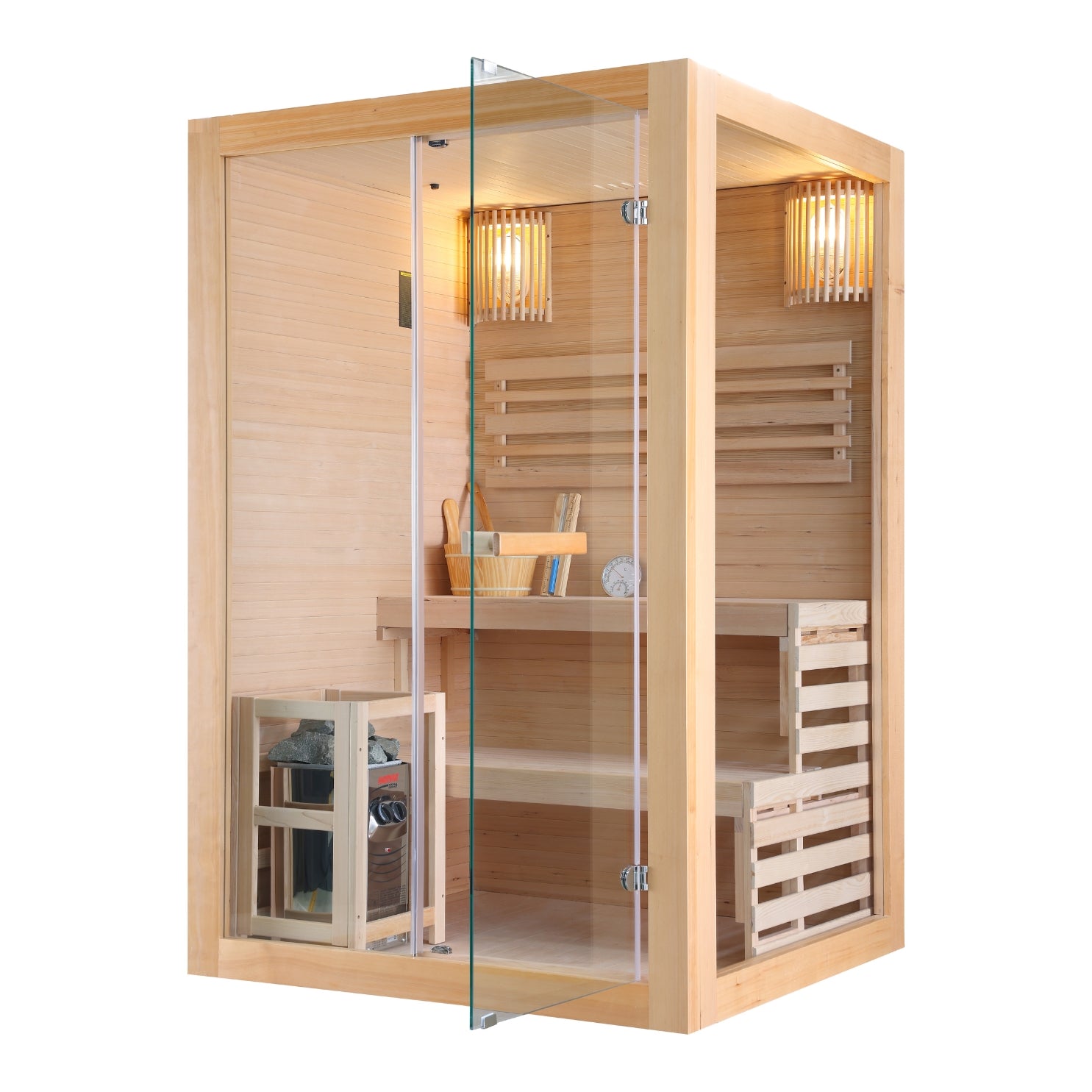 Sauna finlandesa PANORAMA | para 2 personas