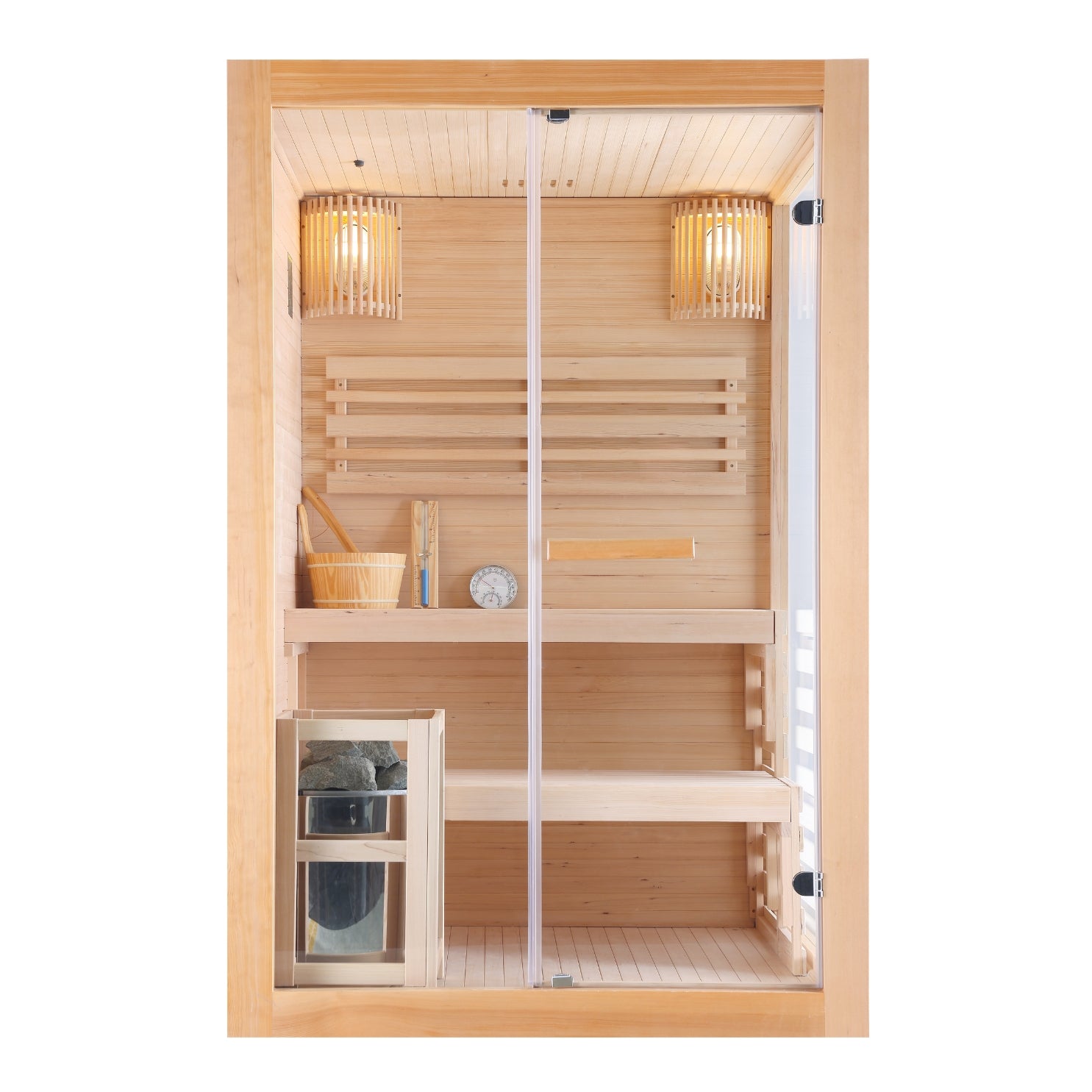 Sauna finlandesa PANORAMA | para 2 personas