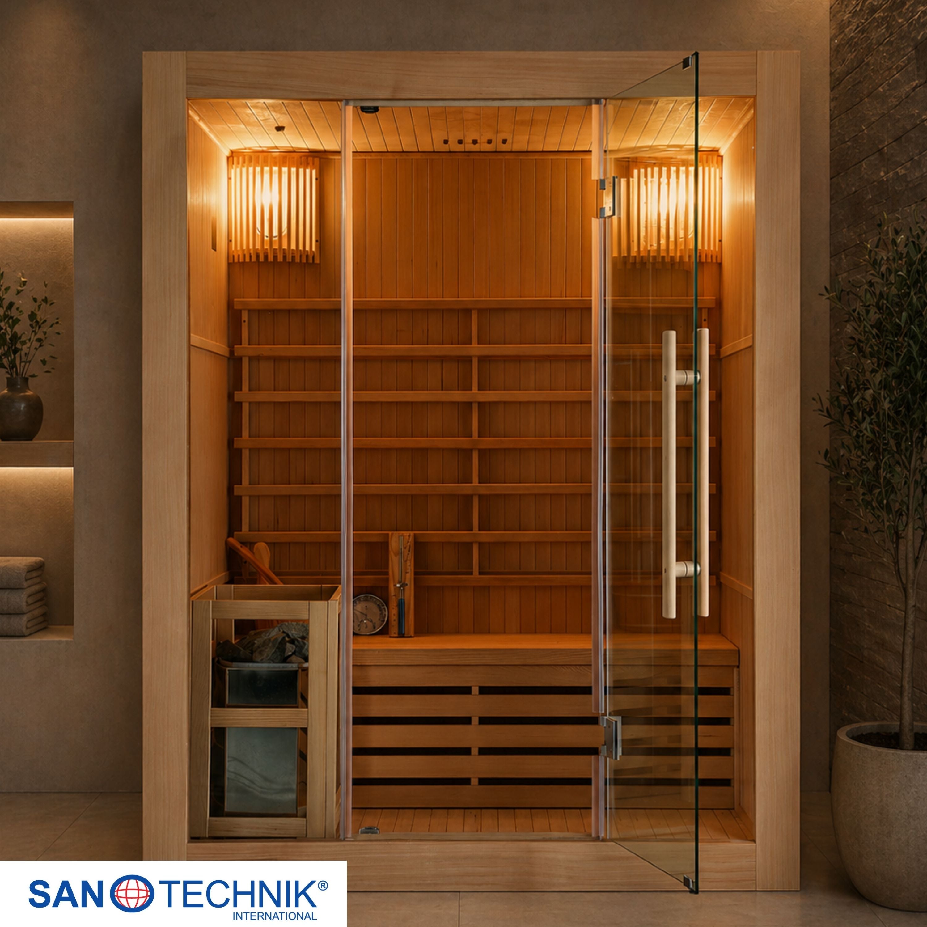 Sauna RIGA para 3 personas