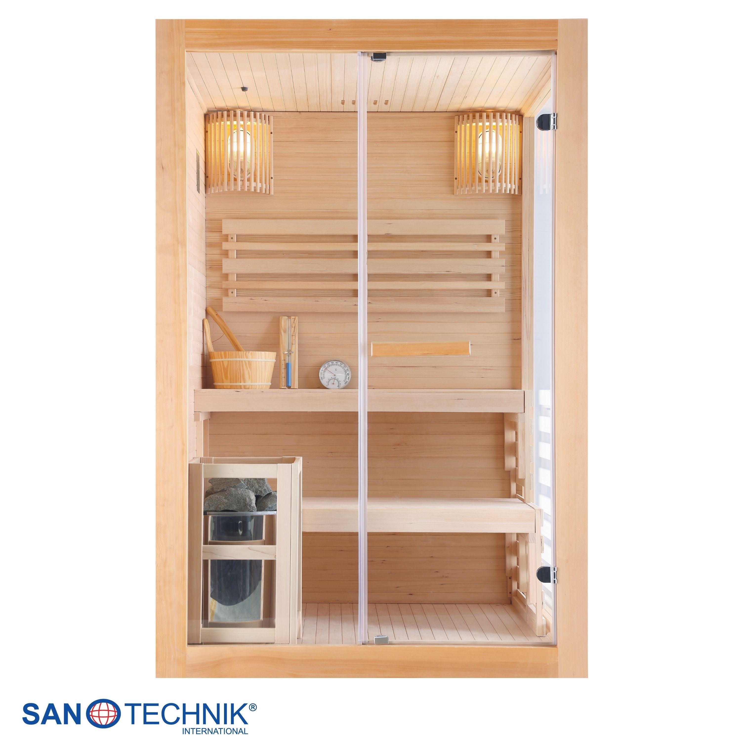 Finnische Sauna PANORAMA | für 2 Personen