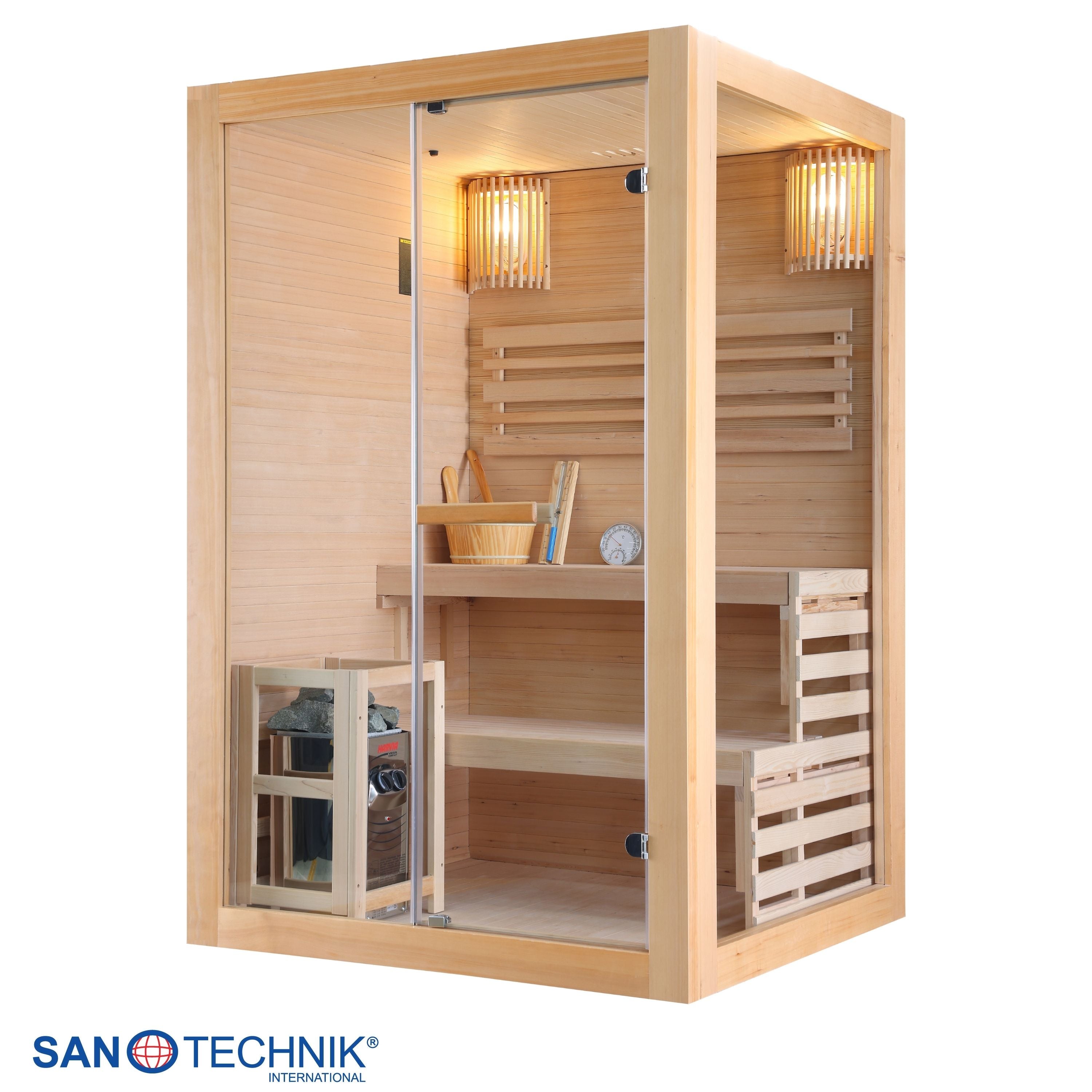 Finnische Sauna PANORAMA | für 2 Personen