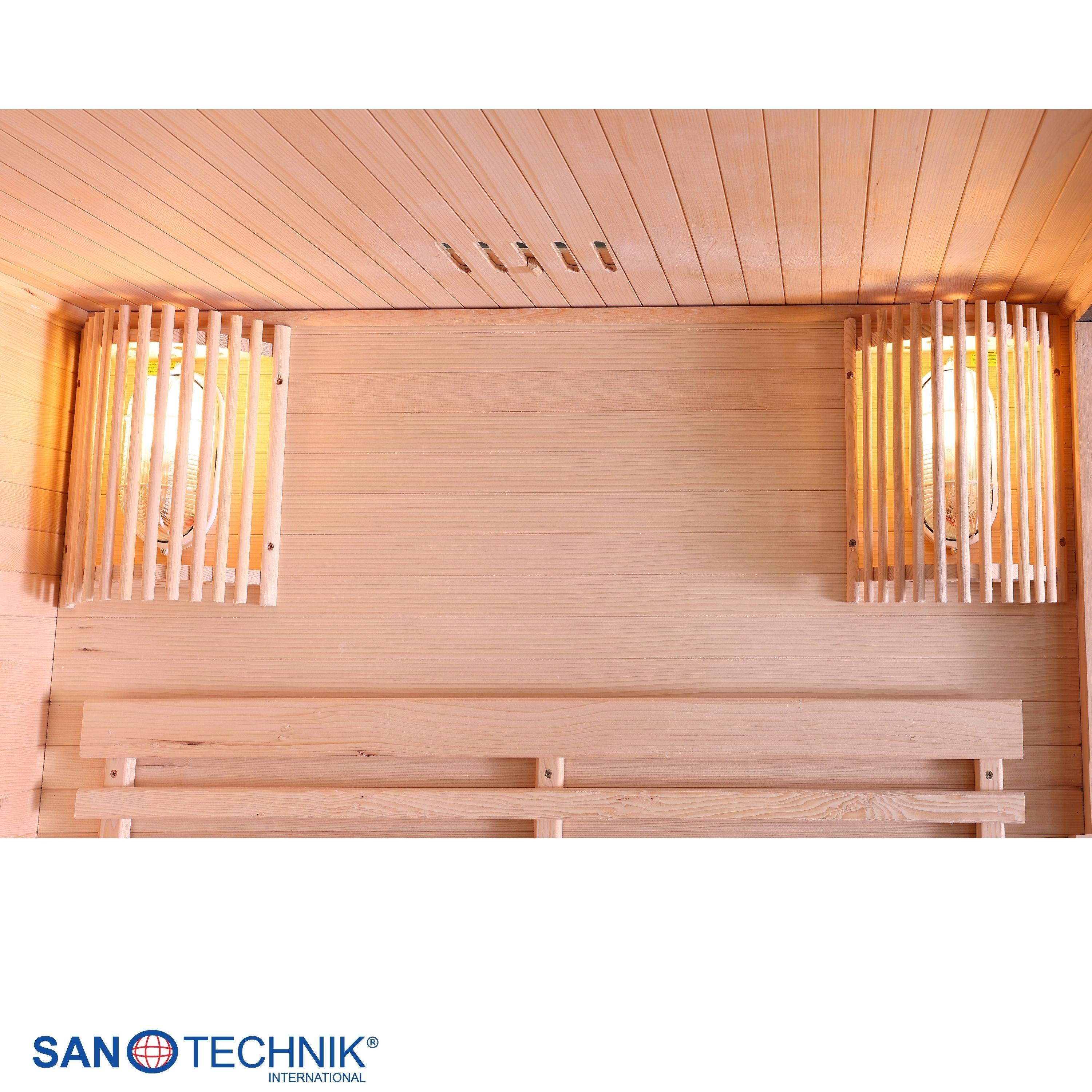 Finnische Sauna PANORAMA | für 2 Personen