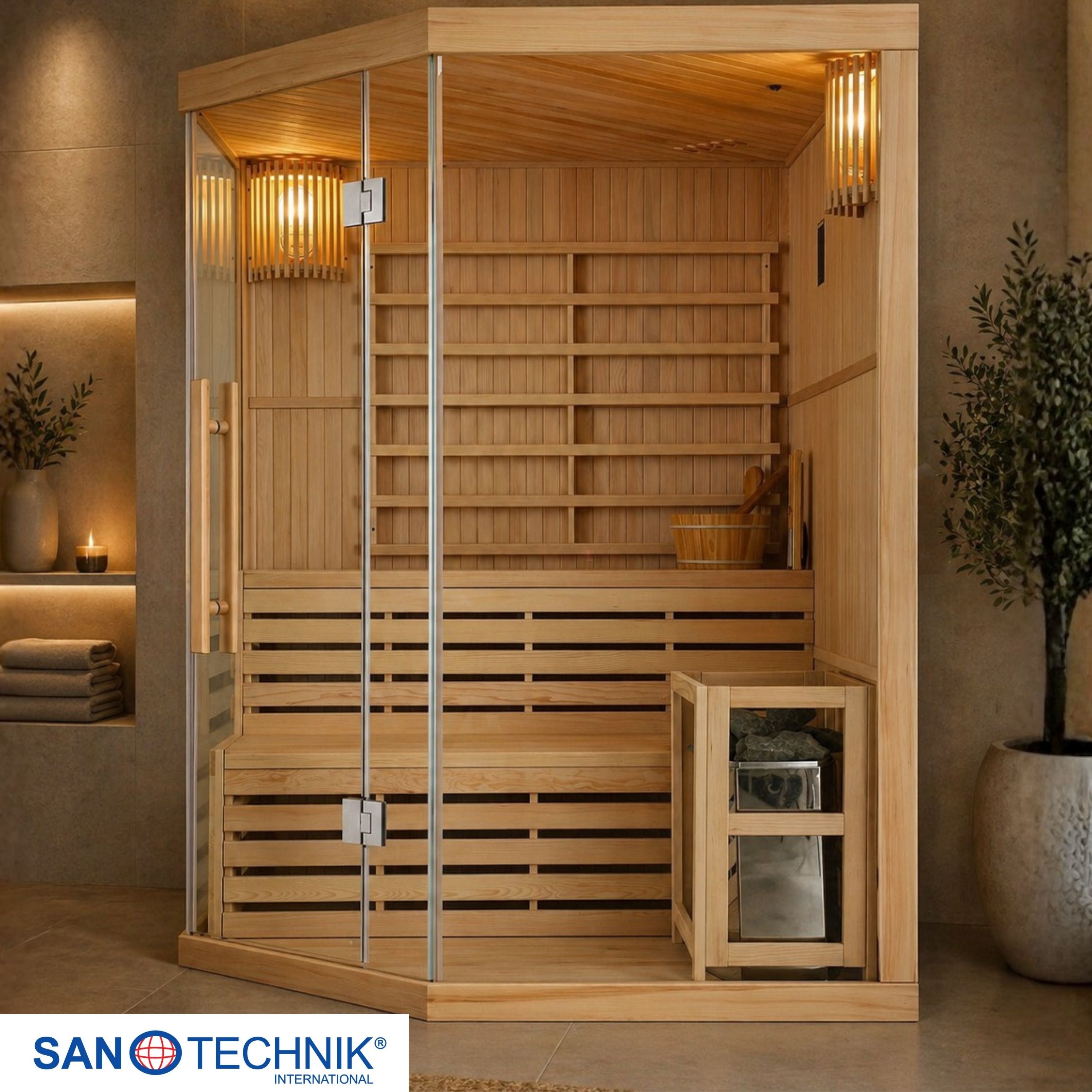 Sauna TALLIN para 3 personas