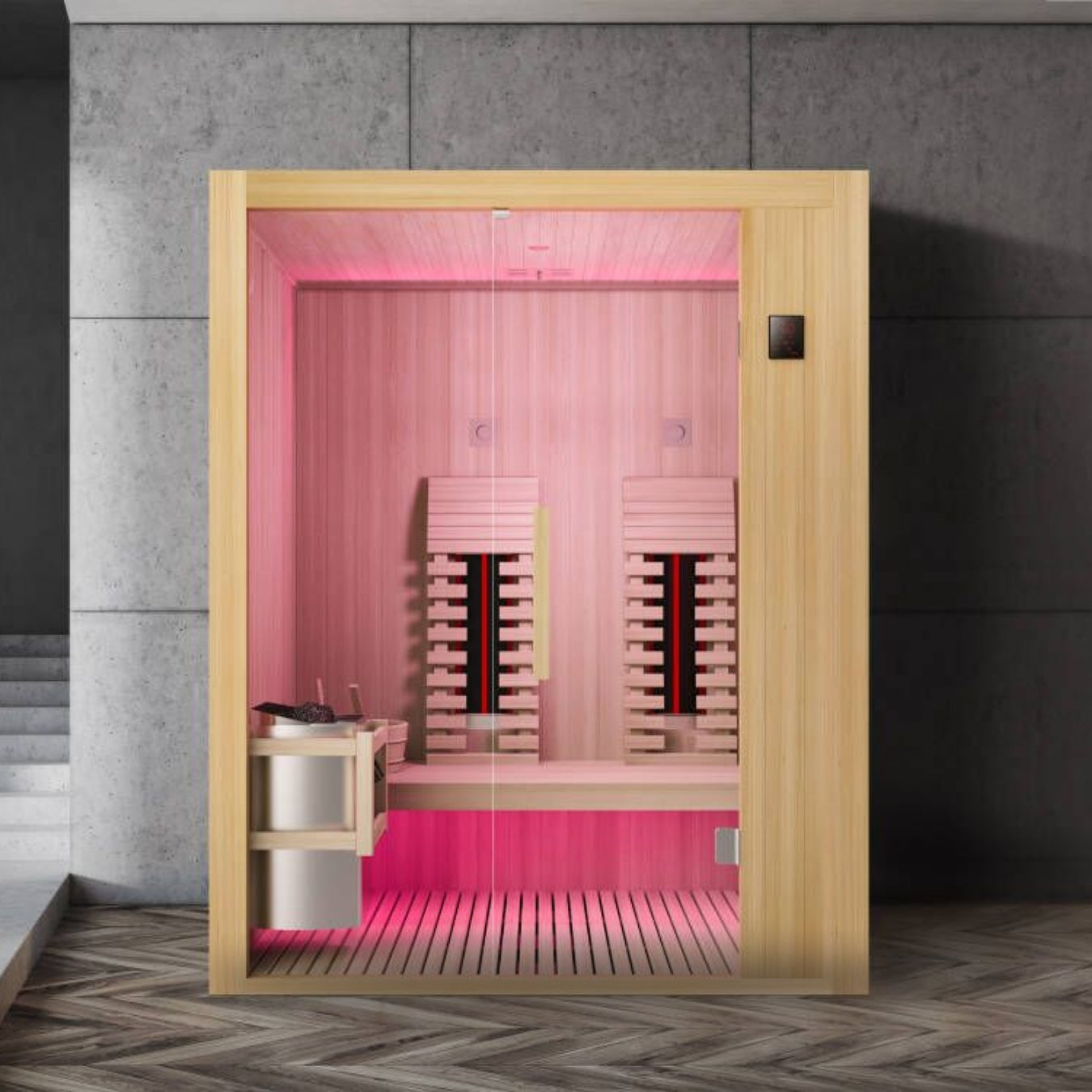 Sauna finlandesa y de infrarrojos ALASKA | 2 personas