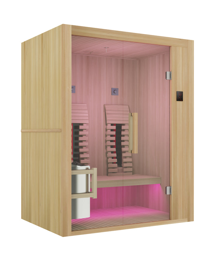 Infrared and Finnish sauna ALASKA