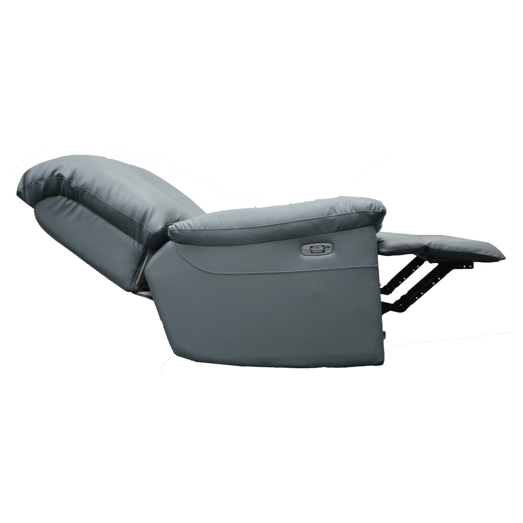 Massagesessel hellgrau - Shiatsu Massagefunktion
