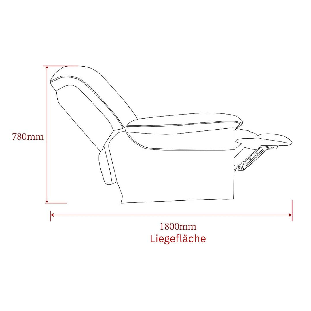 Massagesessel dunkelgrau - Shiatsu Massagefunktion