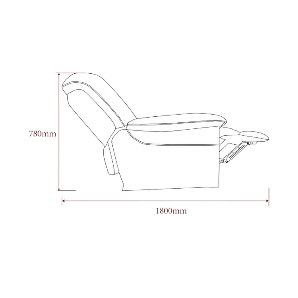 Massagesessel dunkelgrau - Shiatsu Massagefunktion