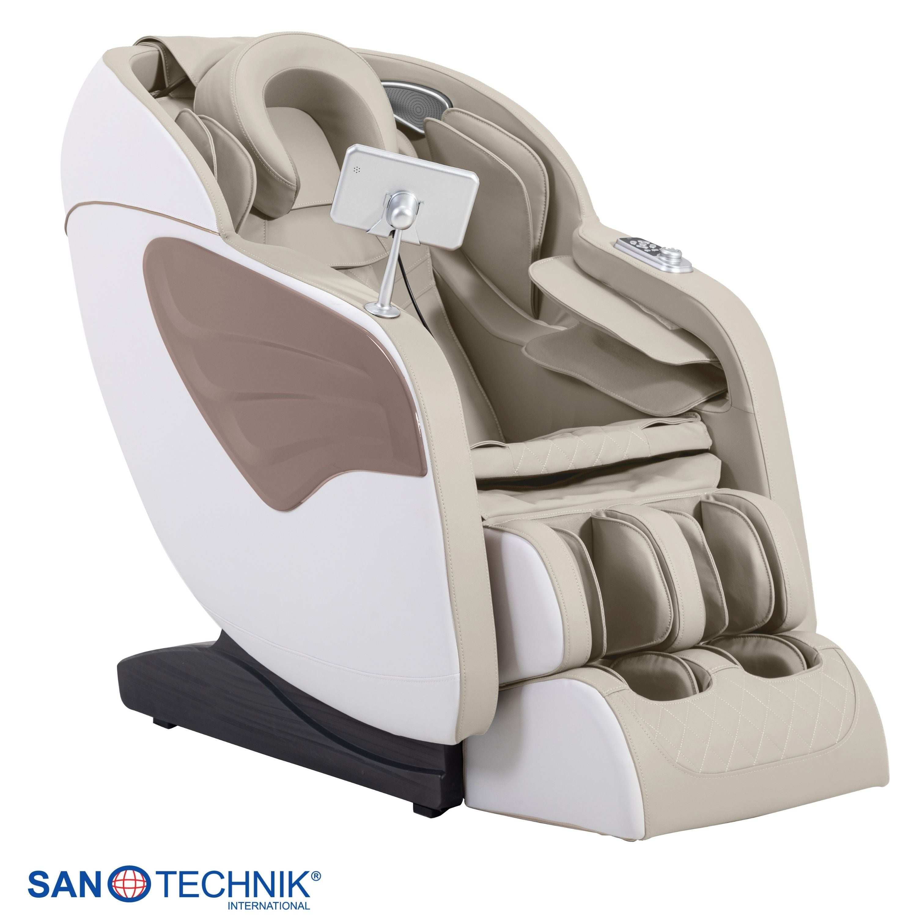 Sillón de masaje de lujo Master Pro, beige