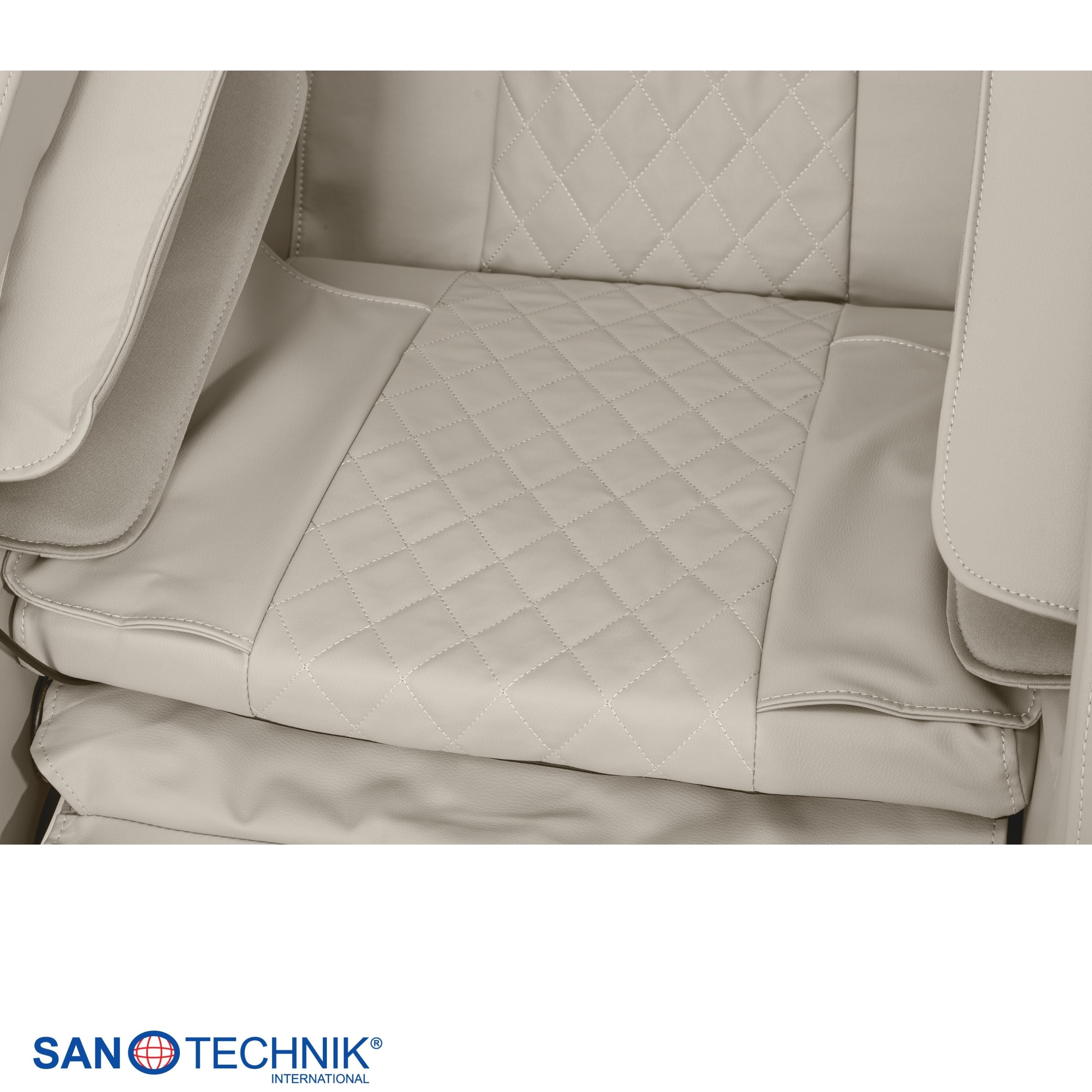 Sillón de masaje de lujo Master Pro, beige
