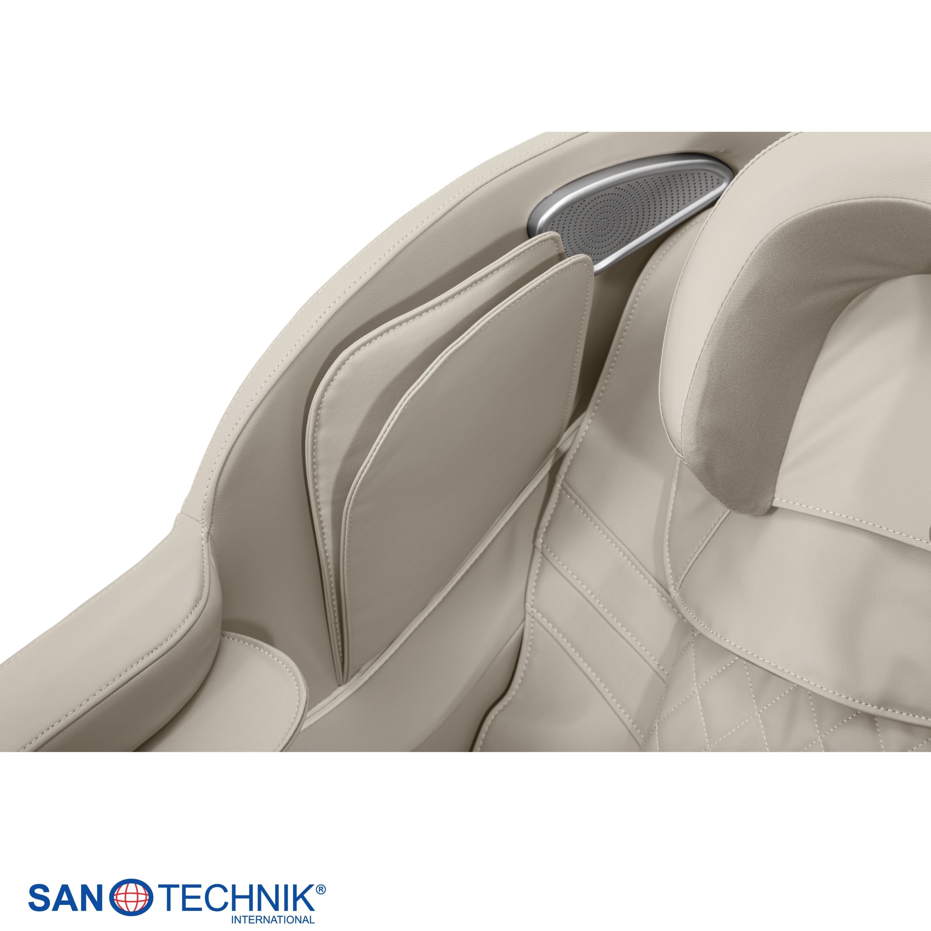 Sillón de masaje de lujo Master Pro, beige