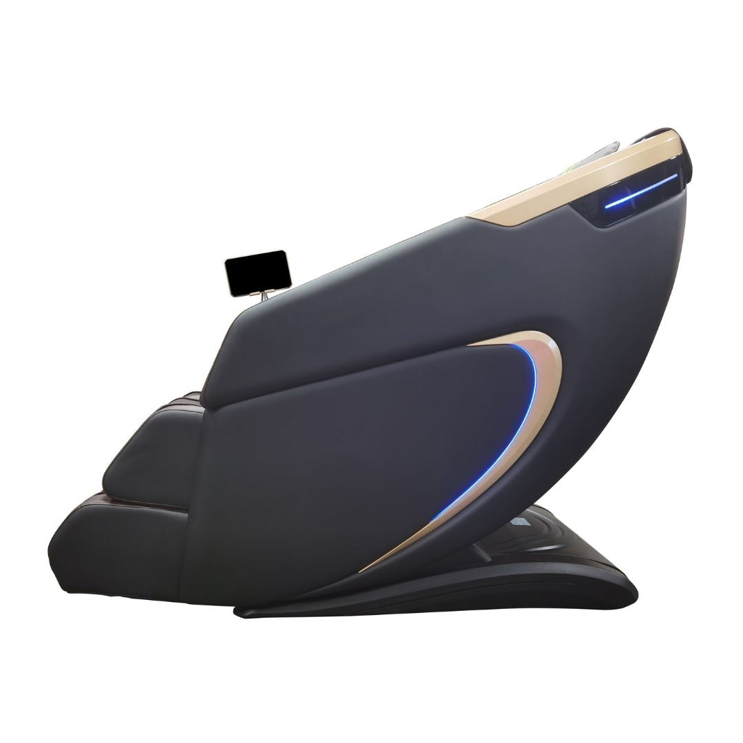 MEDORA luxury massage chair anthracite/brown