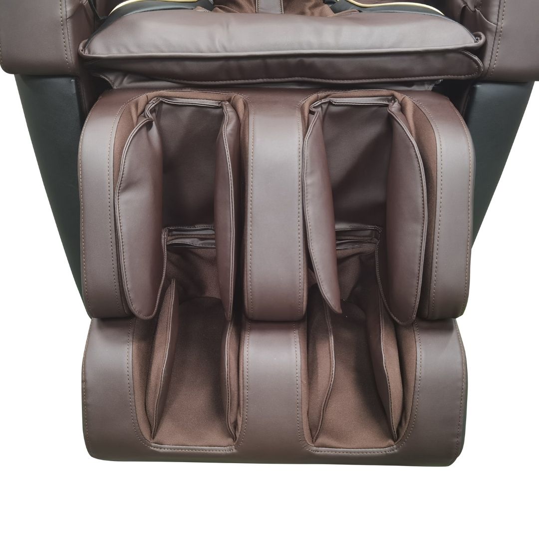 MEDORA luxury massage chair anthracite/brown