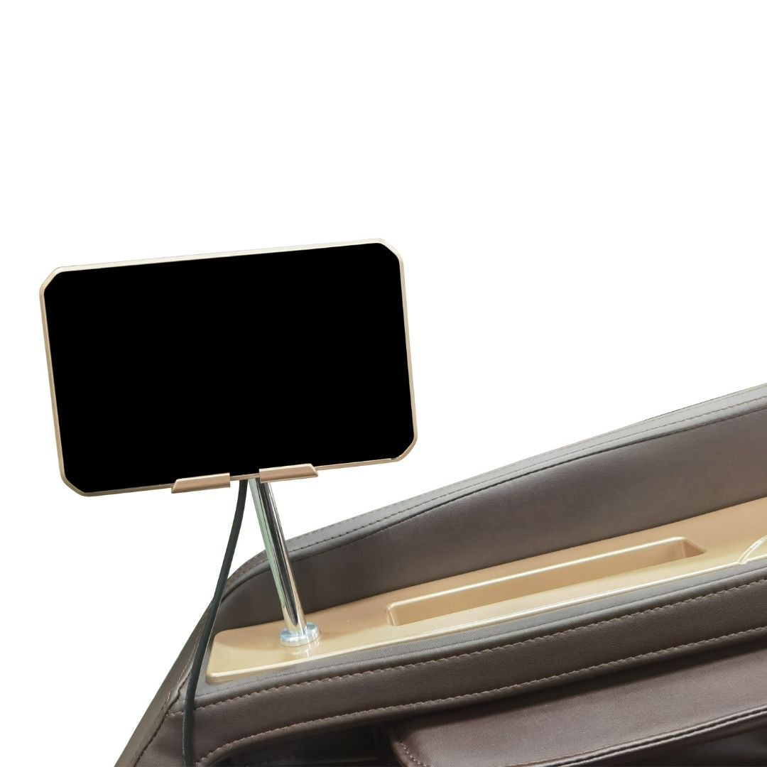 MEDORA luxury massage chair anthracite/brown