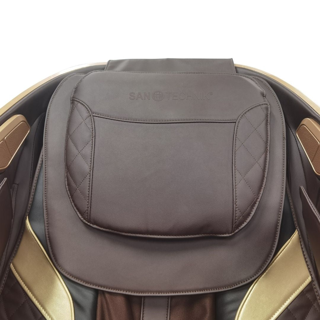 MEDORA luxury massage chair anthracite/brown