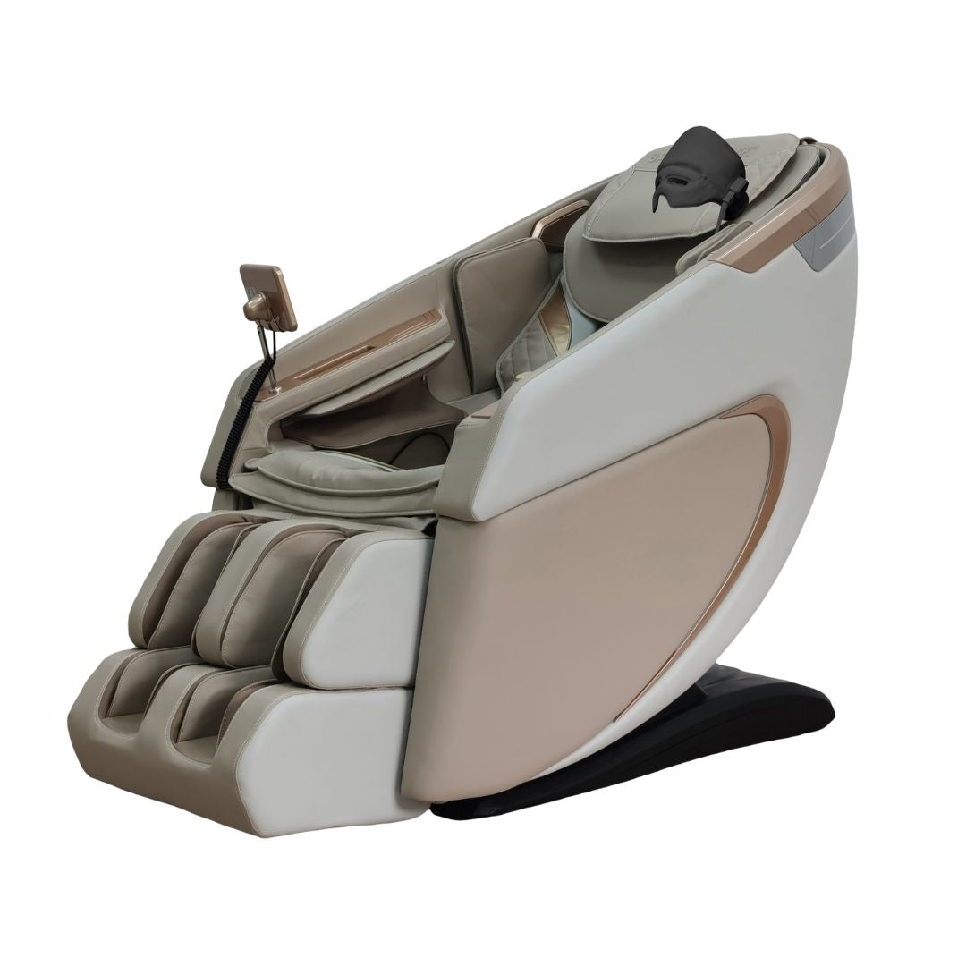 RESTORA Luxus-Massagesessel beige/creme