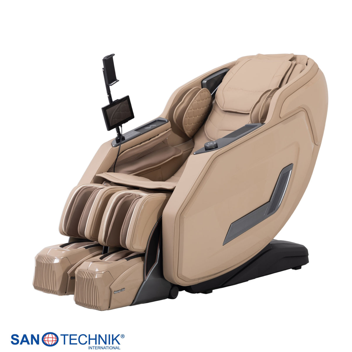 Luxus Massagesessel AVORA mit 4D-Massage, Zero Gravity & Körperscan | Beige