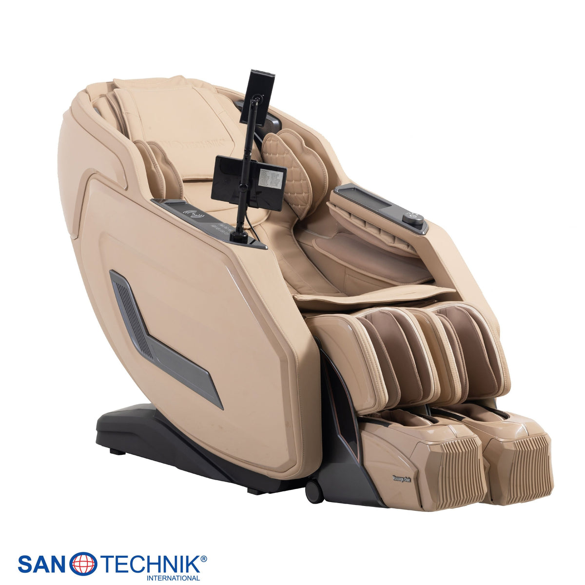 Luxus Massagesessel AVORA mit 4D-Massage, Zero Gravity & Körperscan | Beige