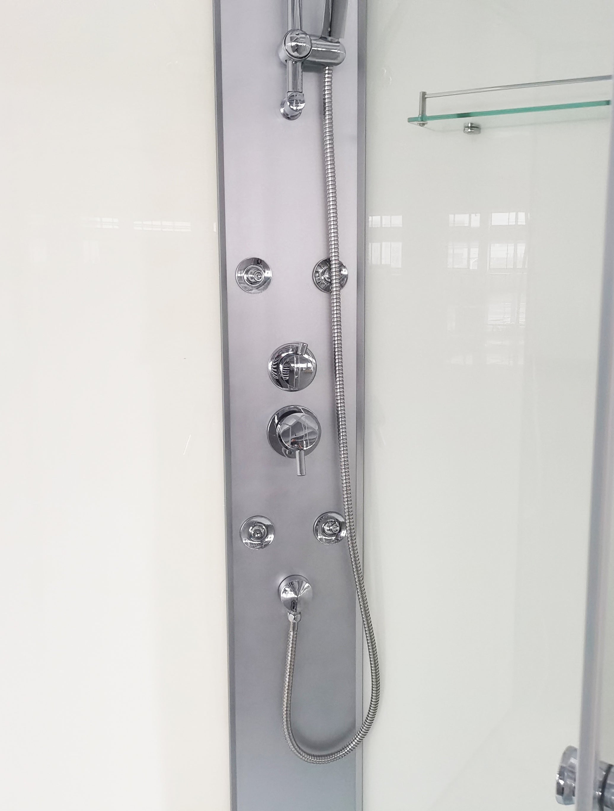 Complete shower cubicle VIVA 2 120 x 80 x 225 cm