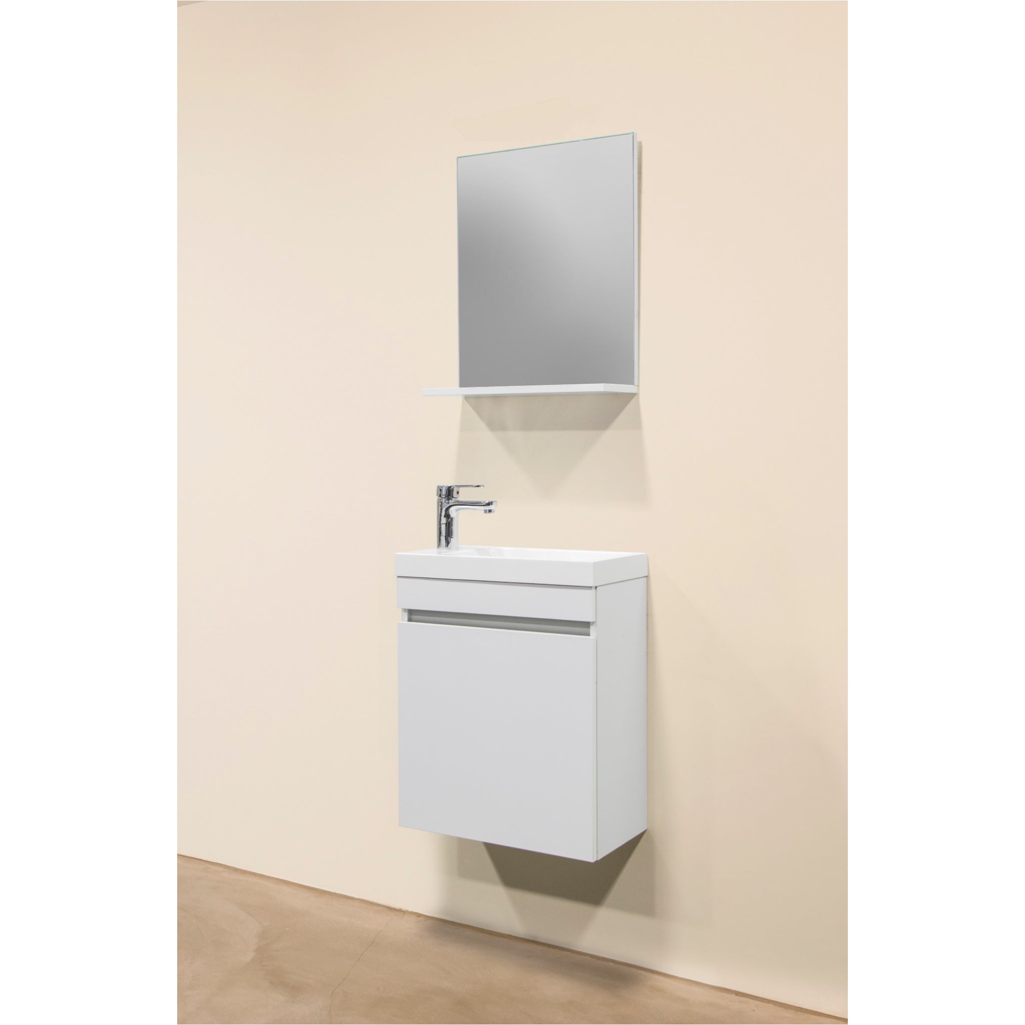 Conjunto mueble de baño NORA 48 BLANCO