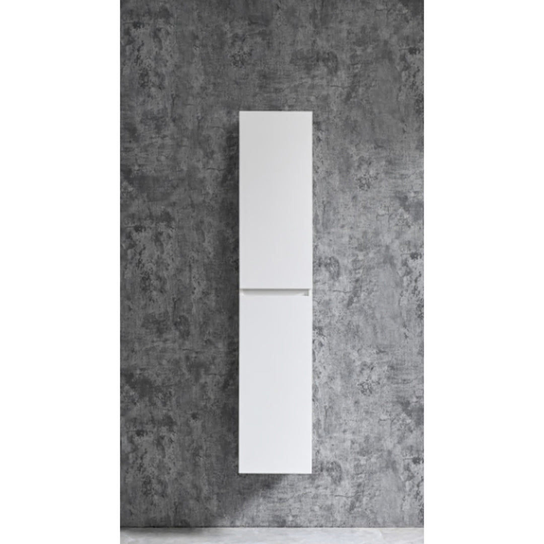 CORBO white tall cabinet
