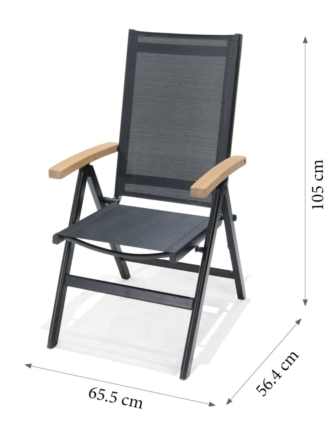 LifestyleGarden Calanda folding chair Aluminium/Textilene