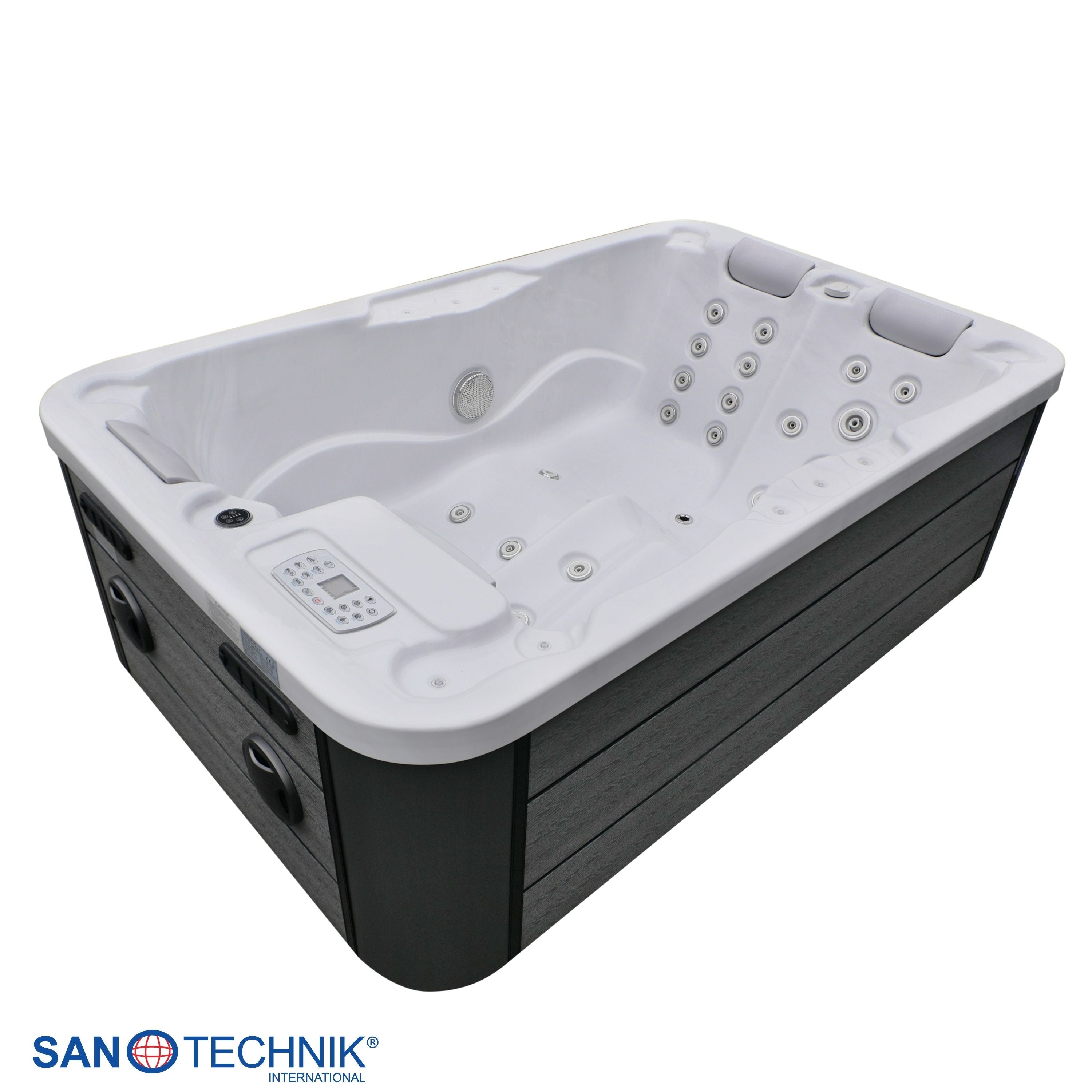 Jacuzzi exterior Modena MÁRMOL BLANCO incl. cubierta