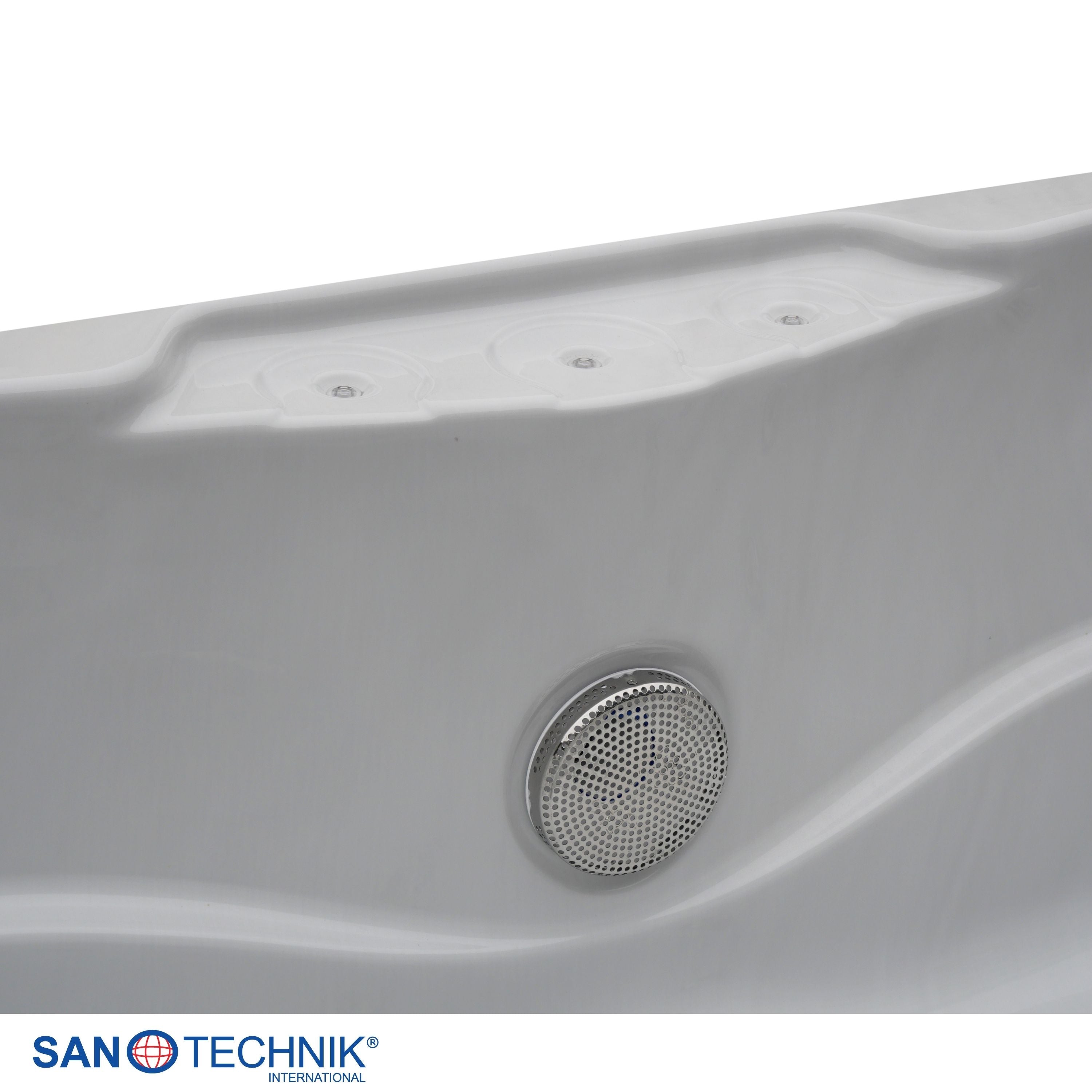 Jacuzzi exterior Modena MÁRMOL BLANCO incl. cubierta