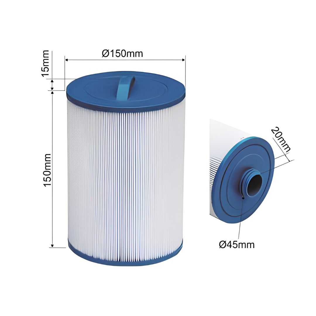 Whirlpool Ersatz Wasserfilter-Kartusche für SPA32, ICE30