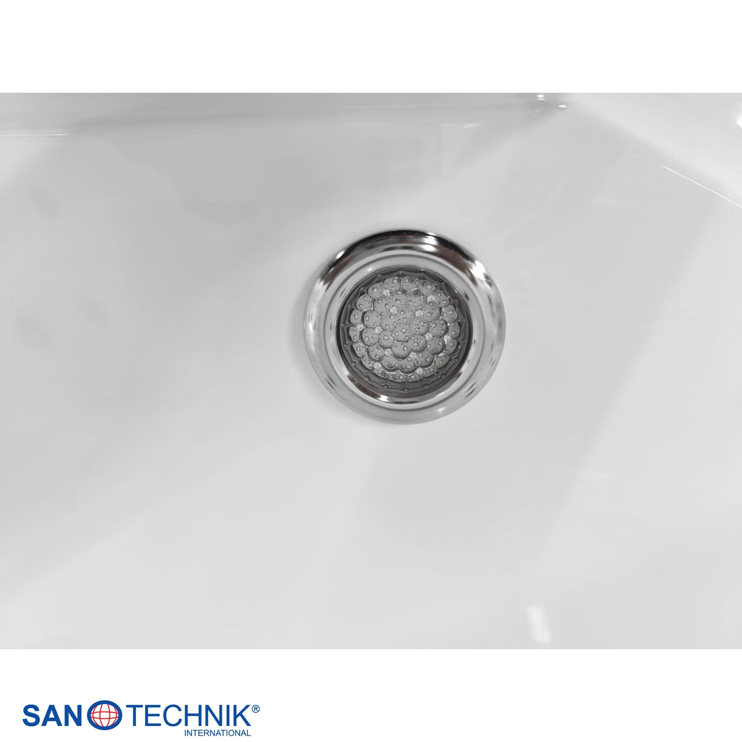 Jacuzzi exterior KORFU WHITE con cubierta y escalones 190x140x70 cm resistente a las heladas