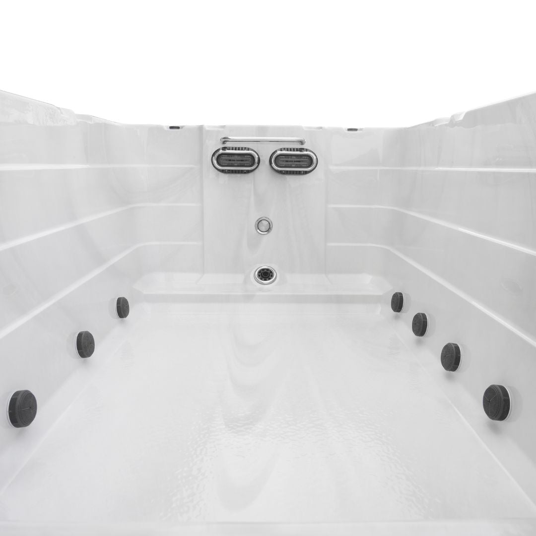 Swimspa IBIZA STERLING SILVER including cover and ladder 400 x 228 x 131 cm