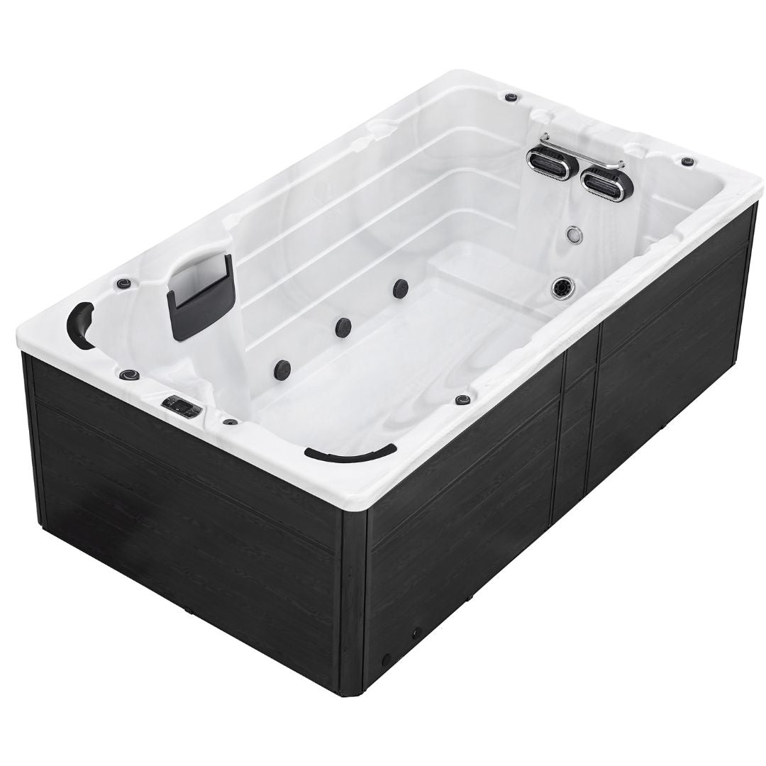 Swimspa IBIZA STERLING SILVER including cover and ladder 400 x 228 x 131 cm