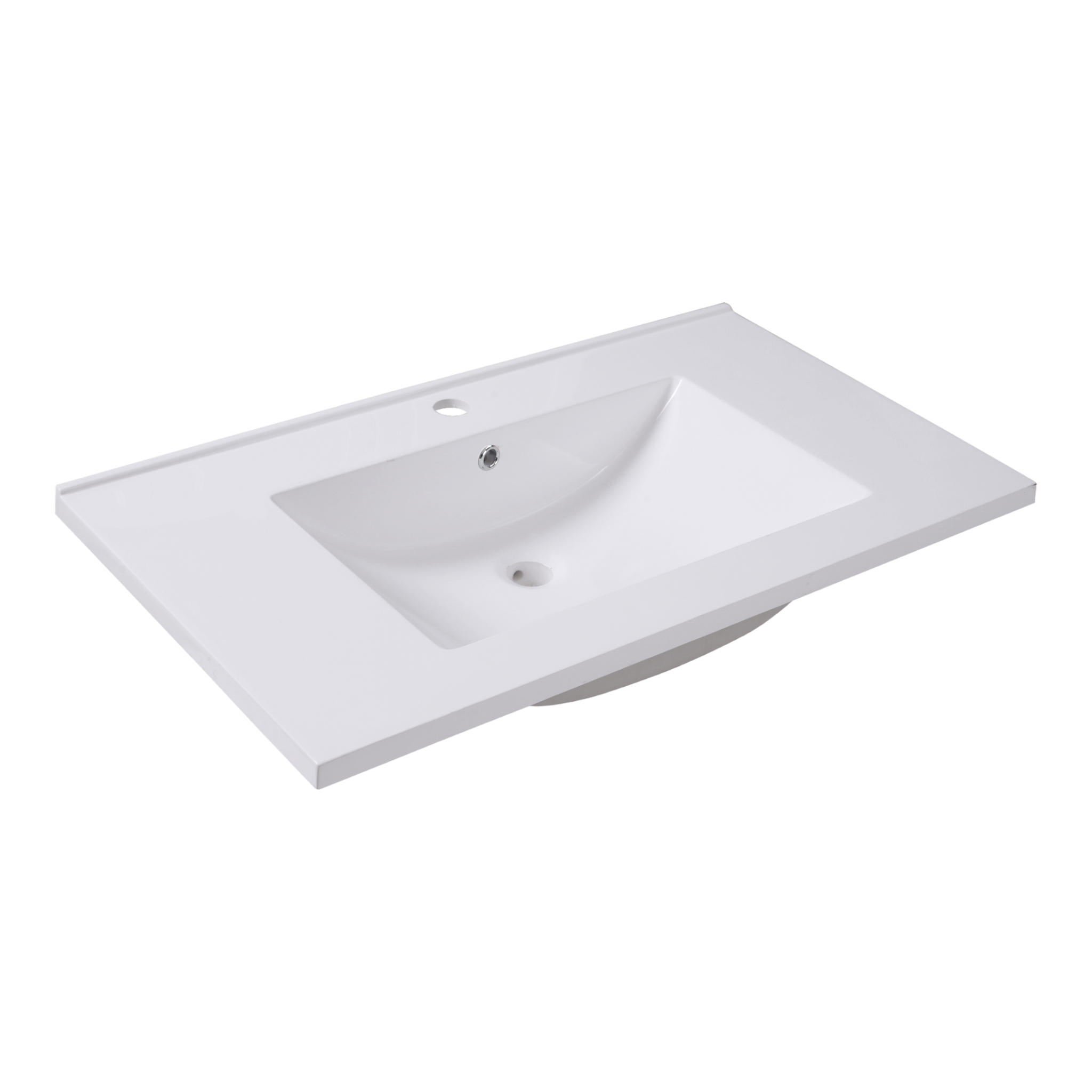 Mineral cast washbasin 80x46x17.5 cm