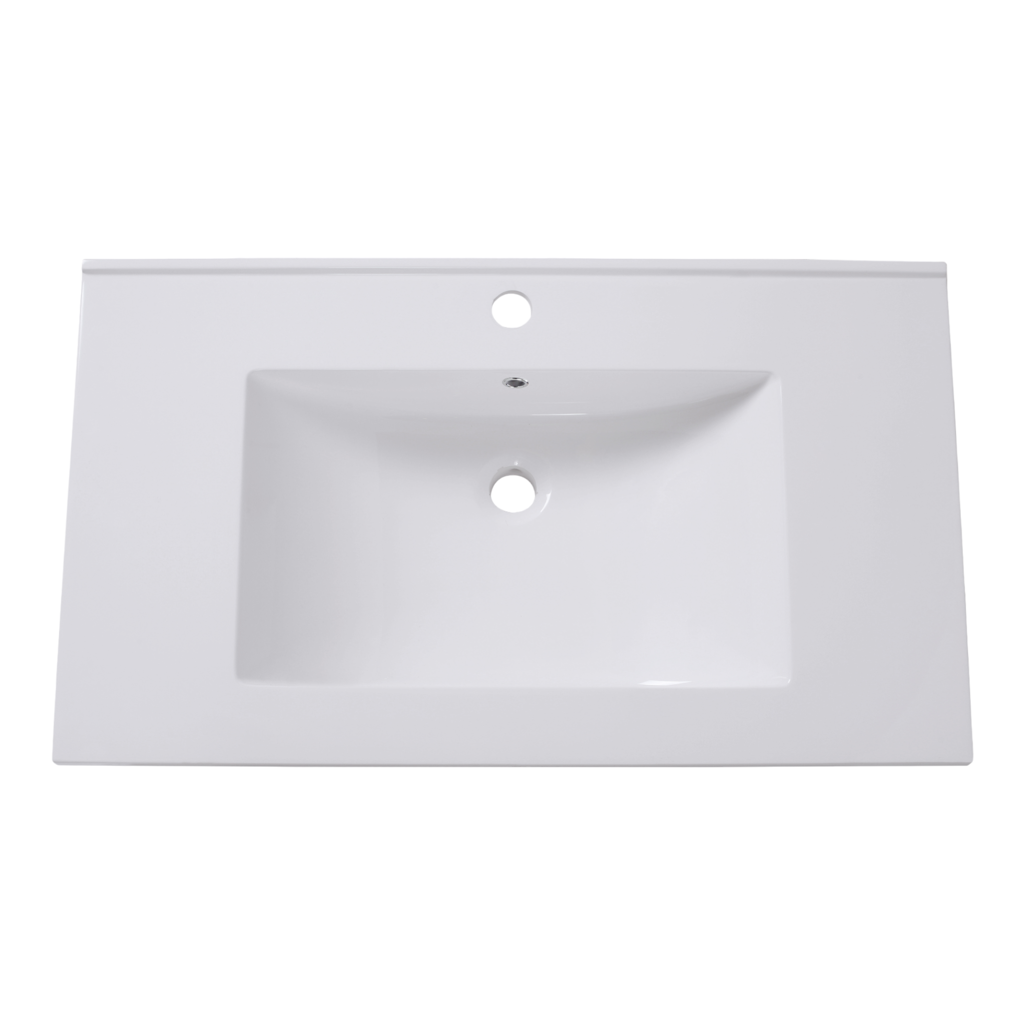 Mineral cast washbasin 80x46x17.5 cm