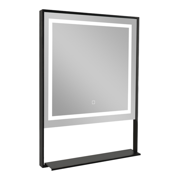 Mirror with indirect lighting Square 60 x 80 cm