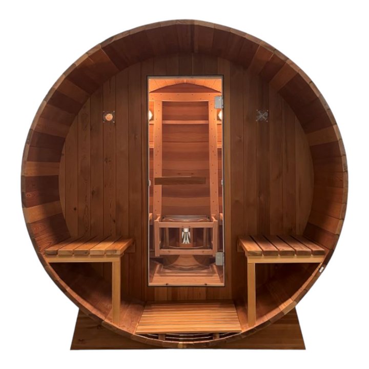 Outdoor barrel sauna BERGEN