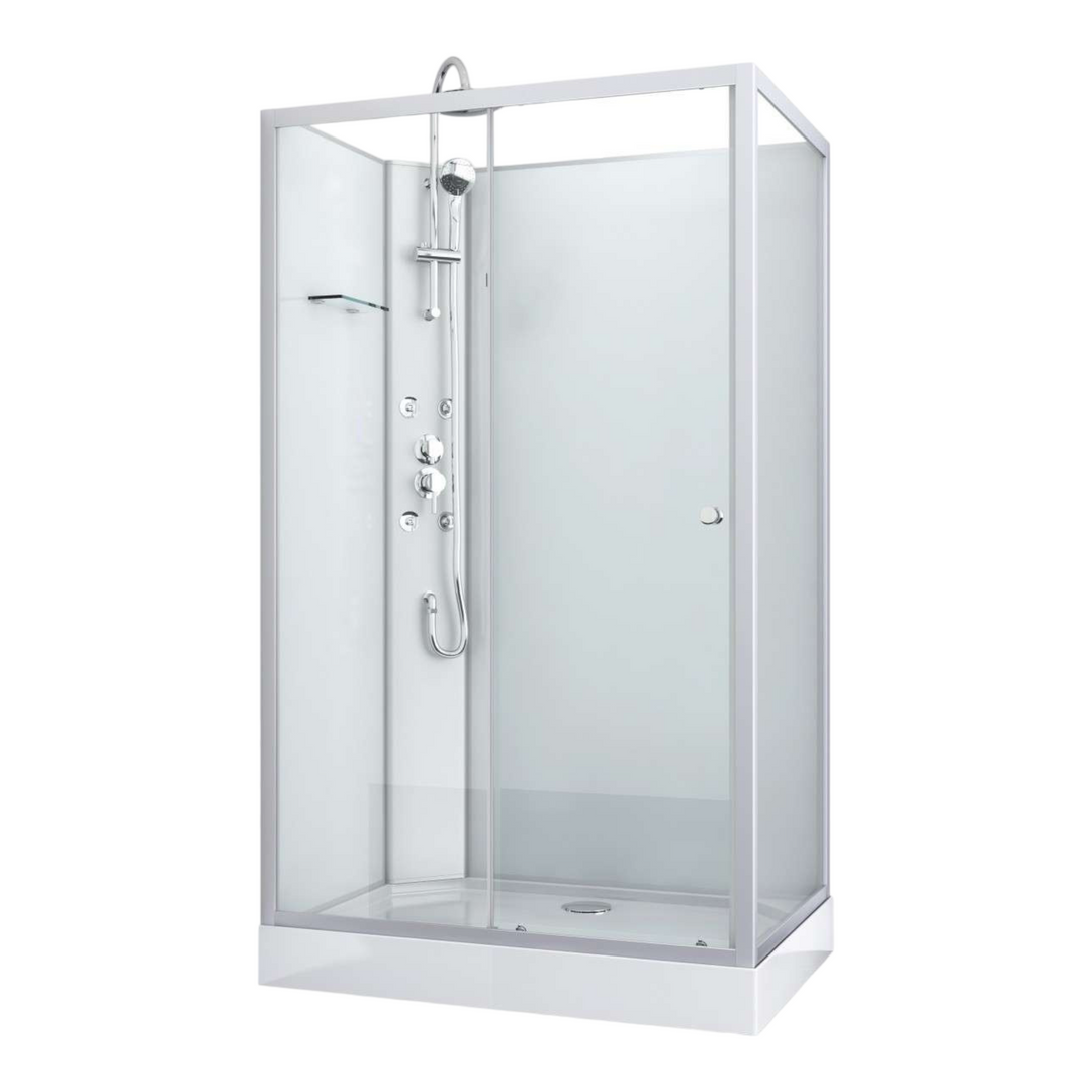 Complete shower cubicle VIVA 2 120 x 80 x 225 cm