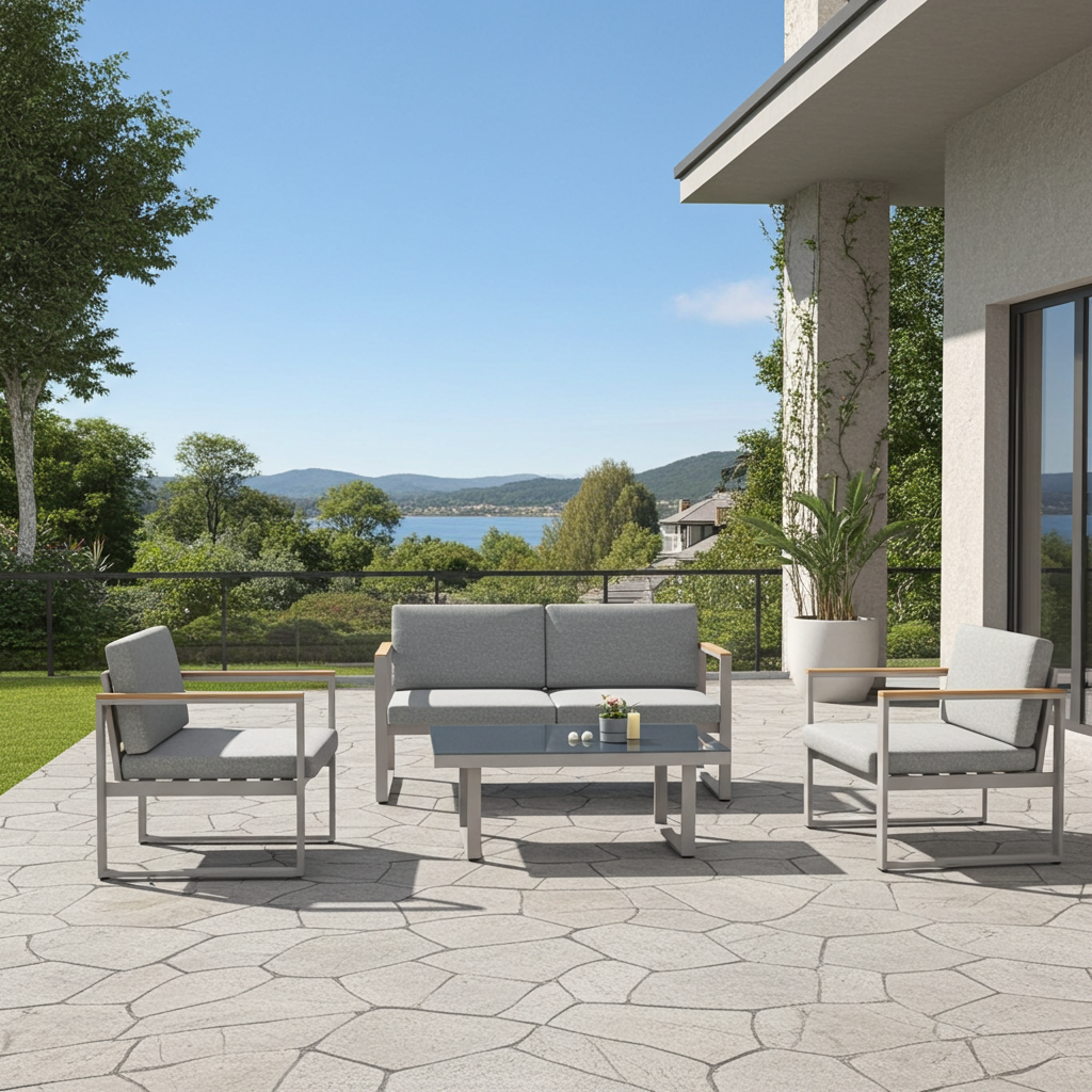 Gartenlounge Set Marbella 4-teilig