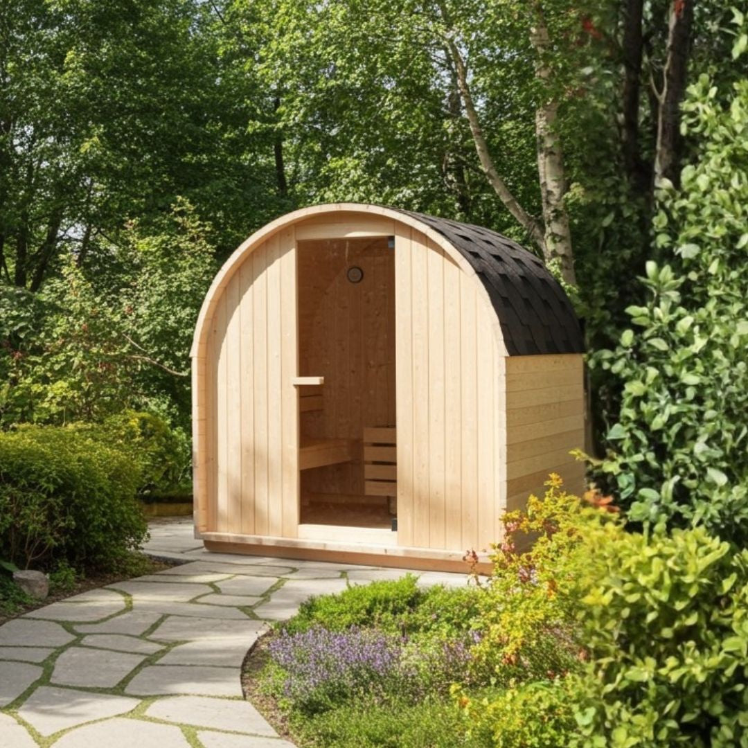 ISLAND L Outdoor Sauna for 2 people, 189x120x200 cm (kit)