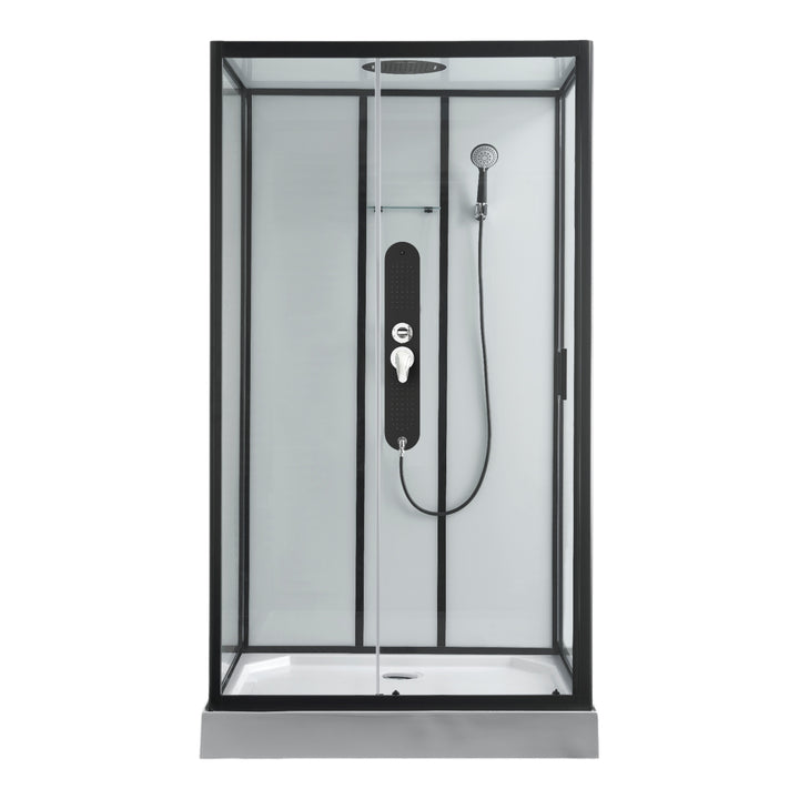 Complete shower enclosure SOHO SKY 3 with quick assembly 80 x 120 x 225 cm