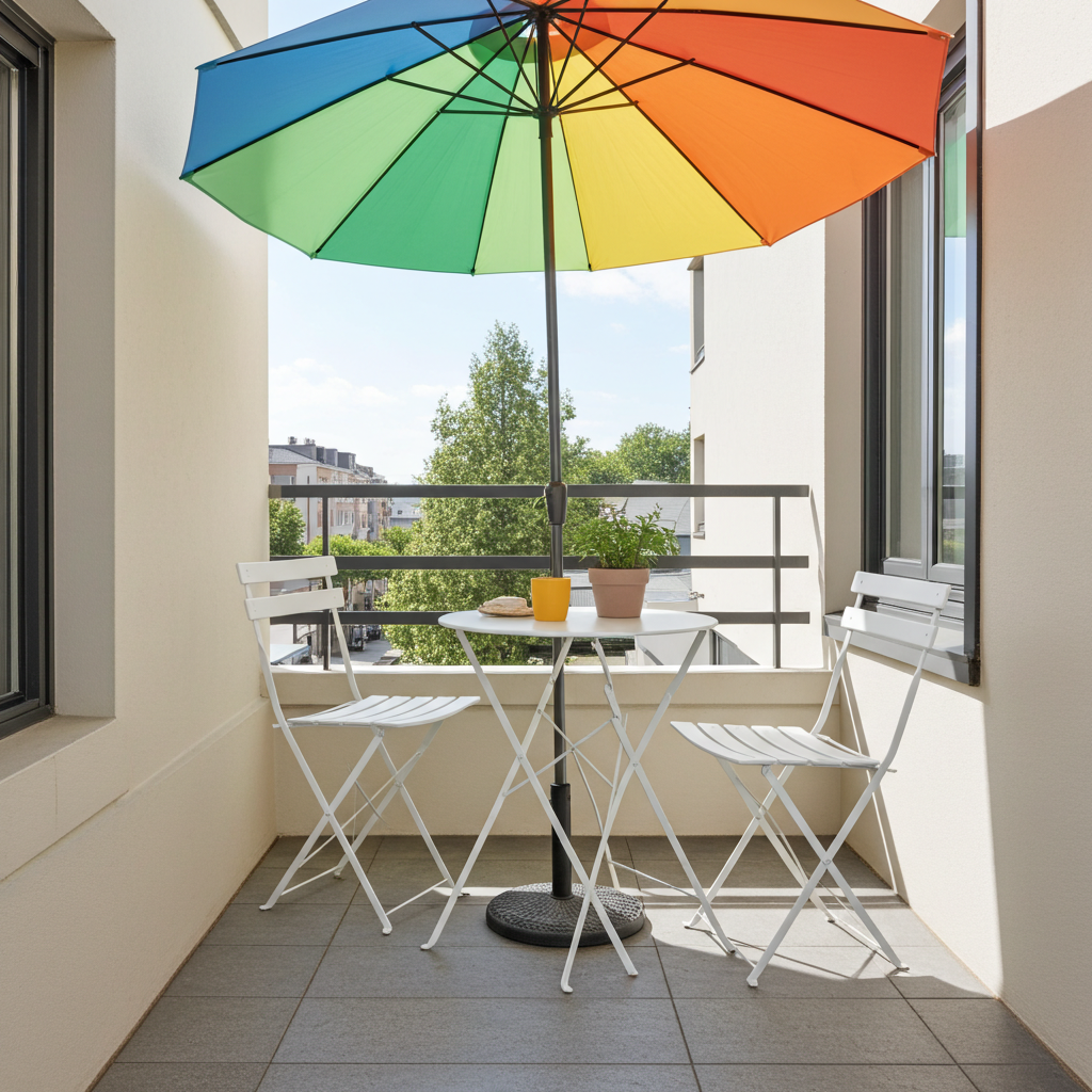 3-piece Valencia balcony set