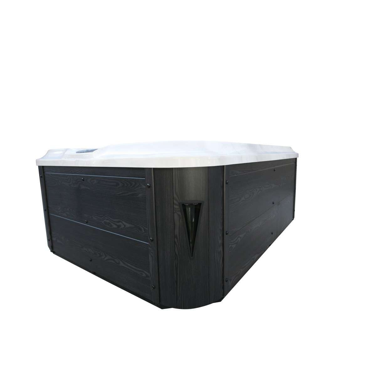 Outdoor whirlpool FIJI Sterling Silver incl. cover - 210 x 160 x 80 cm