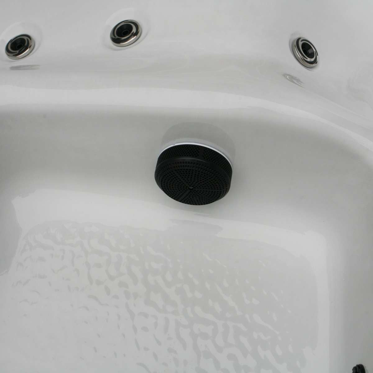 Outdoor whirlpool FIJI Sterling Silver incl. cover - 210 x 160 x 80 cm