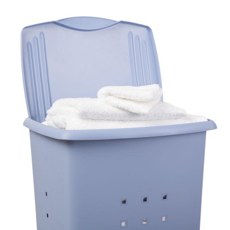 Laundry bin MILLENIUM Blue 60L