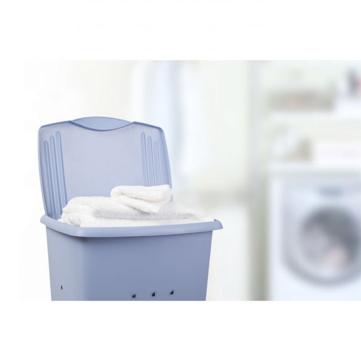 Laundry bin MILLENIUM Blue 60L
