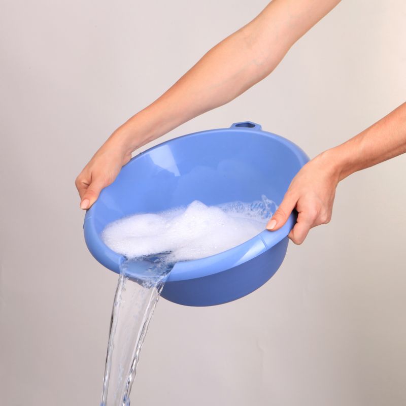 Rundes Waschbecken 6L Blau