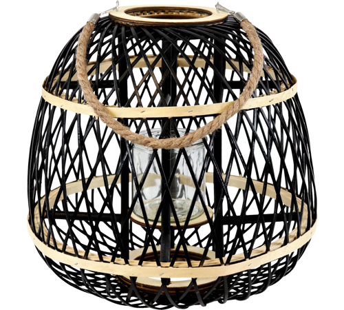 Lantern with glass "Lombok"