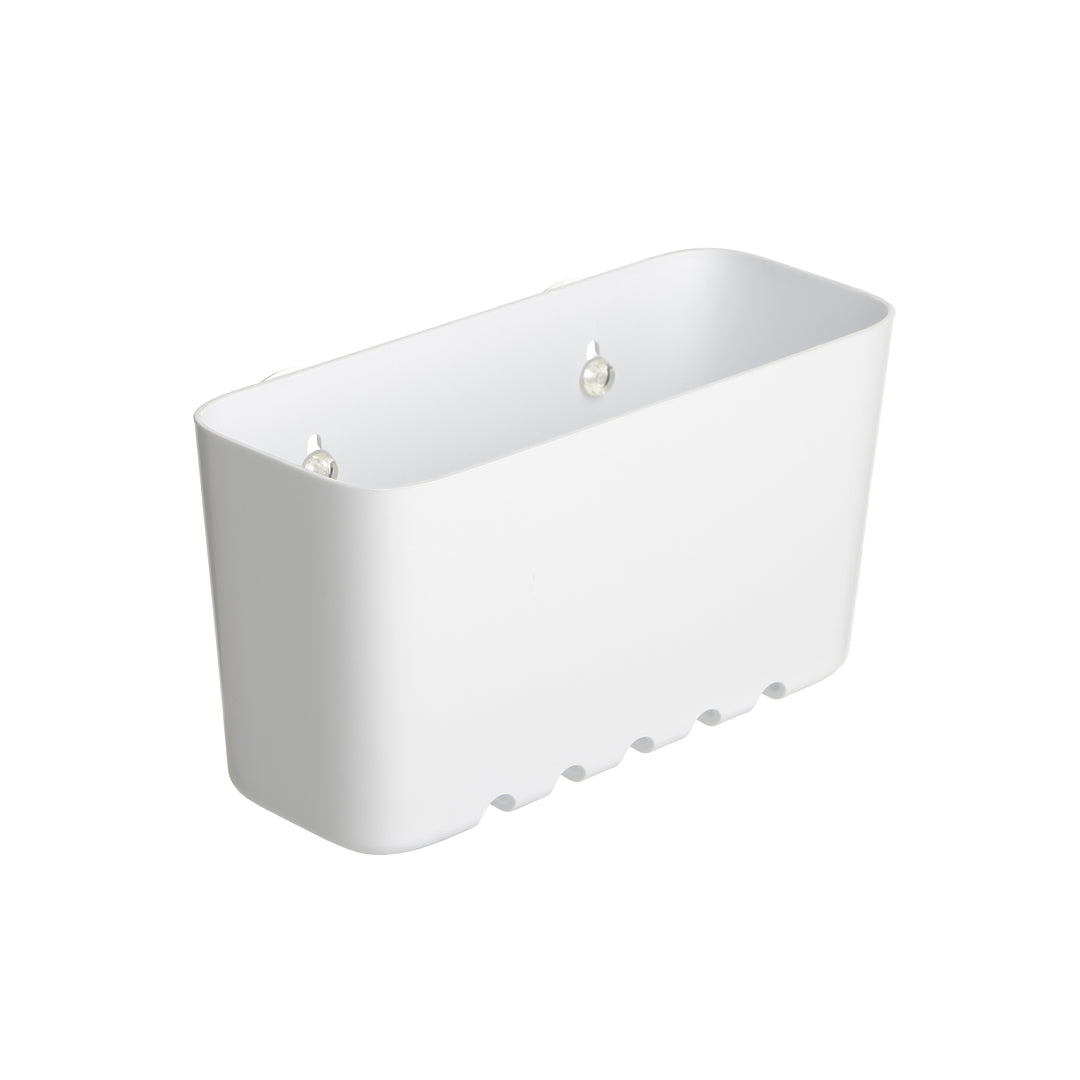 Small shower basket PVC standard white