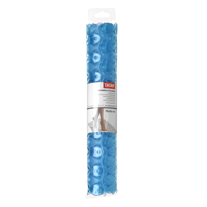 Duscheinlage PVC 70 x 36 - Blau