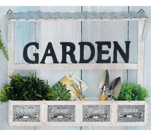 Herb garden planting station